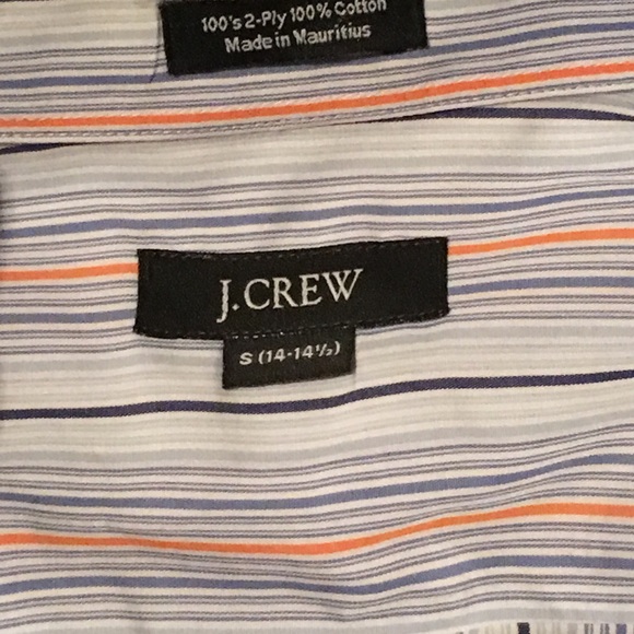 J. Crew long sleeve button down stripe dress shirt - Picture 2 of 6